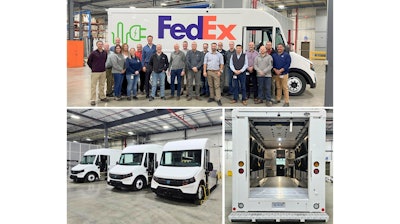 Blue Arc's electric trucks.