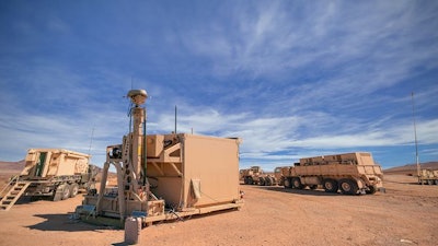 A Northrop Grumman-produced Engagement Operations Center at White Sands Missile Range, New Mexico.