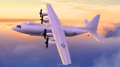 The Northrop Grumman-led industry team will deliver the E-130J for the U.S. Navy’s TACAMO mission.