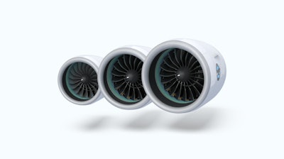 Pratt & Whitney's GTF engine.