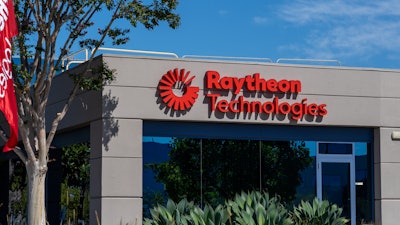 A Raytheon Technologies building in San Diego, CA.