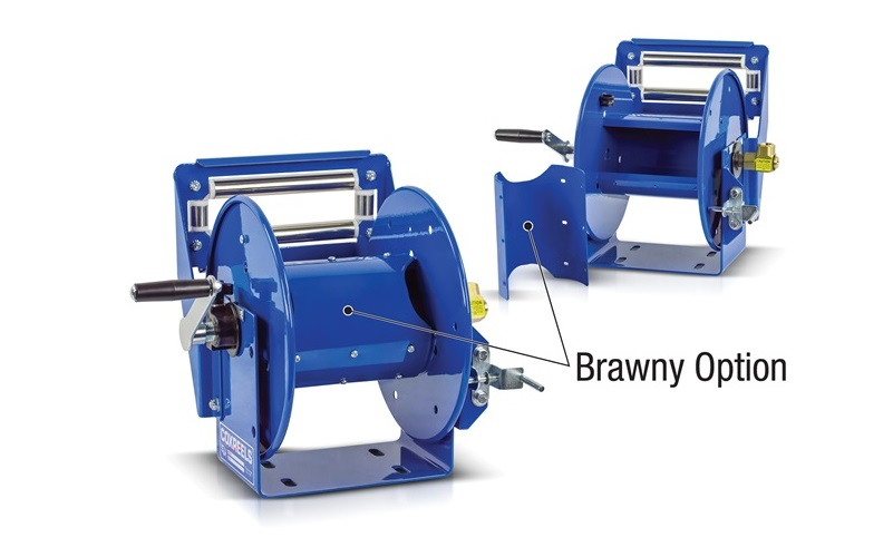 By adding strength to the drum, these professional grade reels are better prepared to tackle the toughest jobs in the industry.