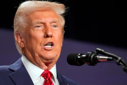 President Donald Trump speaks at the 2025 House Republican Members Conference Dinner at Trump National Doral Miami in Doral, Fla., Monday, Jan. 27, 2025.
