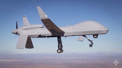 GA-ASI’s latest Gray Eagle variant, Gray Eagle 25M, successfully conducted its first flight on December 5, 2023.