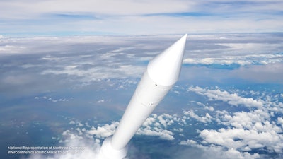 The Modified Ballistic Re-Entry Vehicle-11 (MBRV-11).
