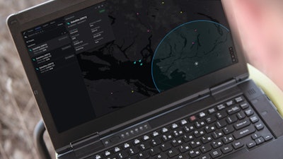 Anduril's Lattice OS satellite monitoring.