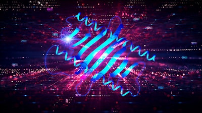 AI demonstrated proteomics and protein folding.