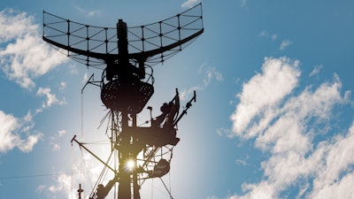 A U.S. Military satellite.