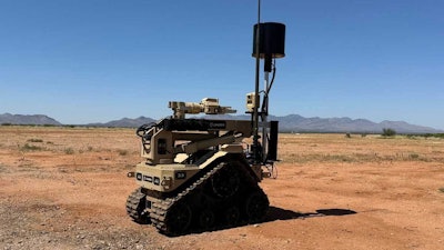 The L3Harris multi-mission T7 robot.