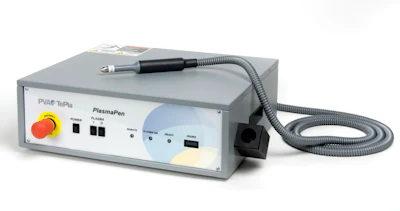 These tools ionize gas, such as air or noble gases, under normal [atmospheric] pressure conditions using electrical discharges.