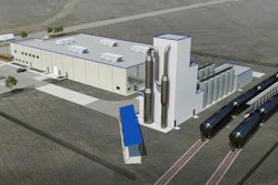 Digital rendering of Coast Packing Company’s new Edible Oils Refinery and Packaging Facility, Amarillo, Texas.