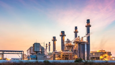 An industrial manufacturing facility.