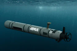 HII's REMUS uncrewed underwater vehicle.