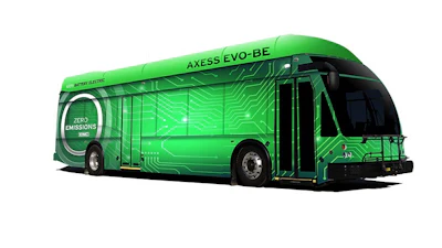ENC's Next-Gen All-Electric EVO-BE Bus.
