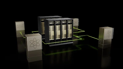 The NVAQC will host a GB200 NVL72 system.