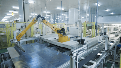 Inside Boviet Solar's New Factory.