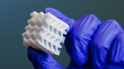 Bendable ceramic origami material created in the UH lab of Maksud Rahman, assistant professor of mechanical and aerospace engineering. The new material could power next-gen prosthetics and aerospace technology.
