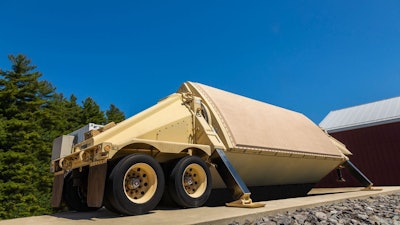 The new AN/TPY-2 missile defense radar.