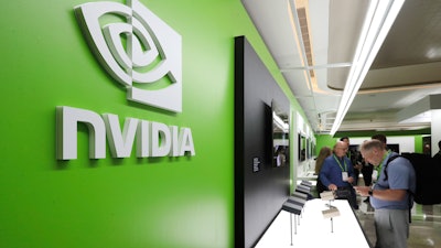 People take a look to Nvidia''s new products during the Computex 2025 exhibition in Taipei, Taiwan, Wednesday, May 21, 2025.