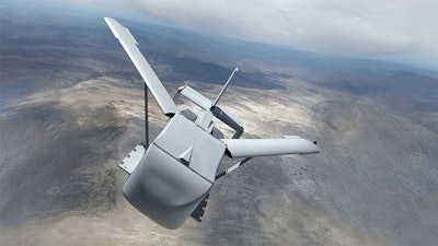 Dzyne's 'Grasshopper' in flight mode.