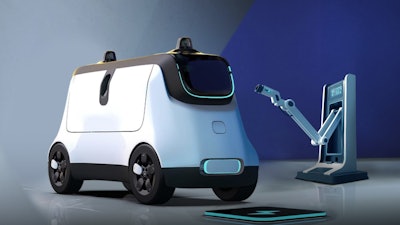Whale Dynamic, Noodoe's Autonomous Vehicle Charging.