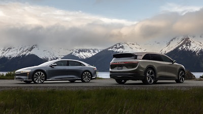 Lucid's Air and Gravity models.
