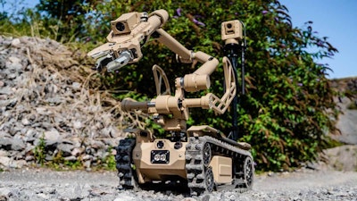 Medium-sized L3Harris T4 robot.