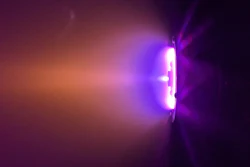 The Muon Starlight Hall-Effect Thruster System running on zinc propellant.