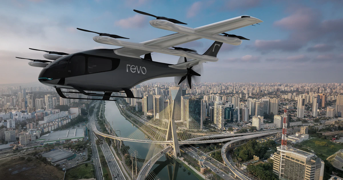 Evtol First Design Revo Announces $250M Investment to Purchase 50 Eve eVTOLs | Design and ...
