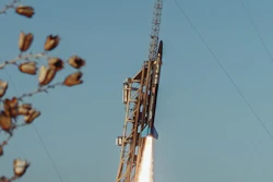 Spyder Hypersonic Rocket lifts off from White Sands Missile Range.