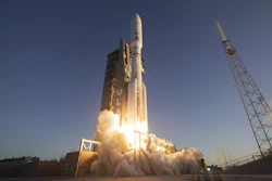 A United Launch Alliance (ULA) Atlas V rocket carrying the Kuiper 2.