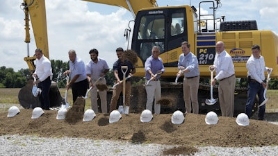 Groundbreaking of E. Hofmann packaging facility.