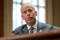 Energy Secretary Chris Wright listens during a hearing of the Senate Committee on Energy and Natural Resources on Capitol Hill, June 18, 2025, in Washington.