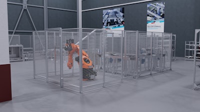 Next-generation EcoSafe fencing from Bosch Rexroth.