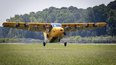 Electra’s EL2 hybrid-electric ultra-short takeoff and landing (Ultra-STOL) prototype aircraft.