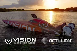 Vision Marine Technologies powered by Octillion electric engines.