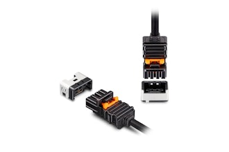Hirose's AU1 Series shielded USB Type-C connector