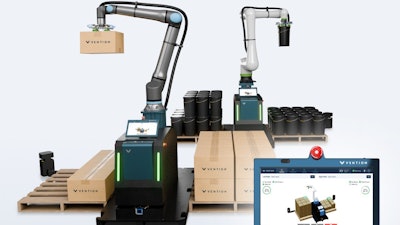 Vention’s new Rapid Series Palletizer