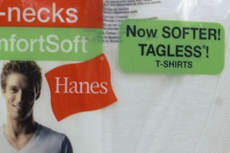 In this April 21, 2008 file photo, Hanes underwear is seen on display at a store in Charlotte, N.C.