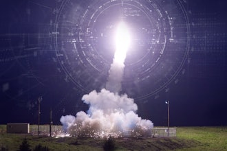 BAE Systems' Terminal High Altitude Area Defense (THAAD) interceptor missile.