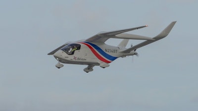 All-electric ALIA CX300 flies over Norway.