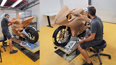 Damon's HyperSport Race Clay Modelling