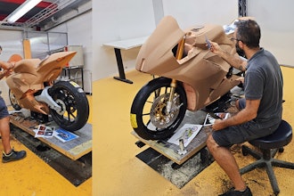 Damon's HyperSport Race Clay Modelling