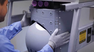 High-performance EO/IR sensor system.