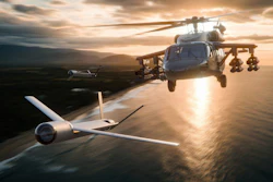 Black Hawk Helicopter rendering.