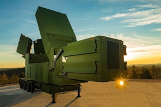 Full coverage provided by LTAMDS three radar arrays.