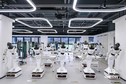 Inside RealMan's Humanoid Robotics Data Training Center.