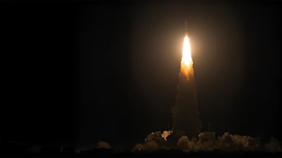 The L3Harris-built Navigation Technology Satellite-3 (NTS-3) satellite launched on a United Launch Alliance Vulcan rocket.