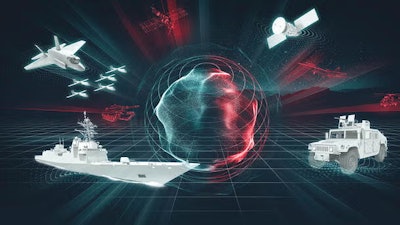 L3Harris Electronic Warfare System rendering.