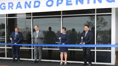 Grand opening of the new Schutz facility in Kenosha.